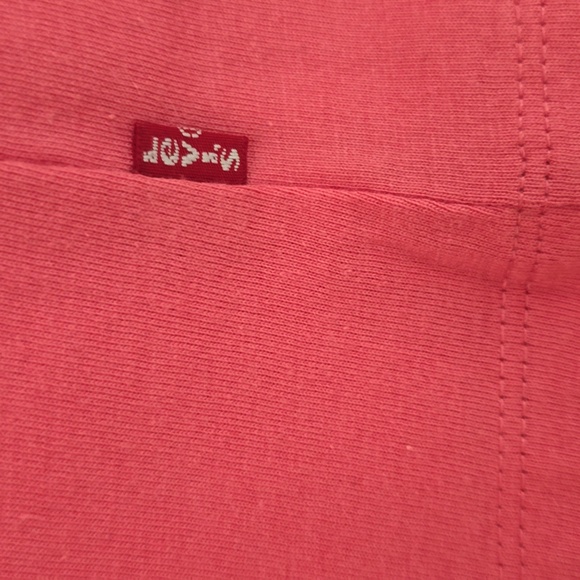 LEVIS SIGNATURE WOMEN'S PINK CREWNECK SHORT SLEEVE TEE SIZE XL - Picture 5 of 10